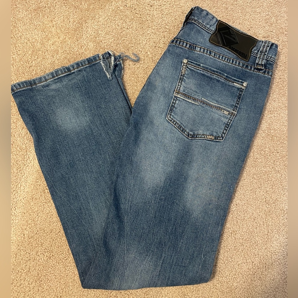 Rock & Roll Denim Straight Leg jeans